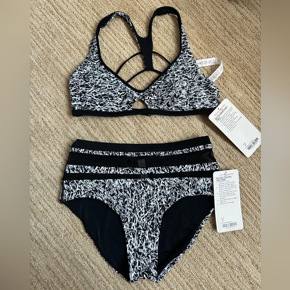 Lululemon Swim set, size 6 NWT